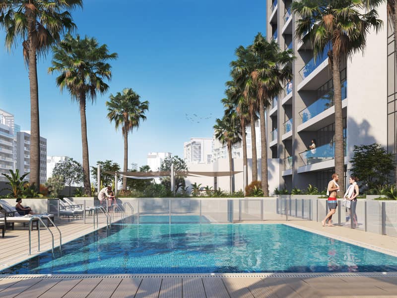 New residence Riviera IV with beaches and gardens in the city center, MBR City, Dubai, UAE — photo 3