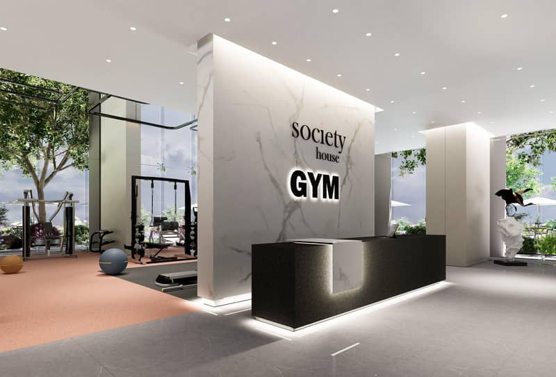Жилой комплекс Society House с террасой, баром на крыше и четырьмя садами с панорамным видом на центр города, Downtown Dubai, Дубай, ОАЭ — фото 14