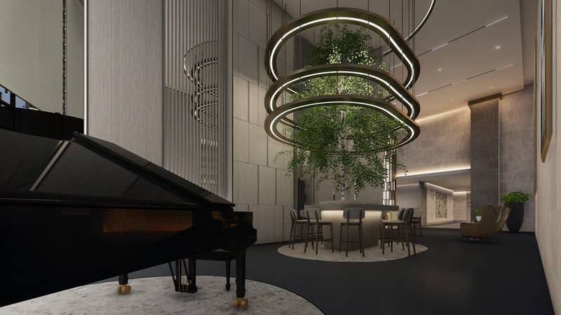 Жилой комплекс Society House с террасой, баром на крыше и четырьмя садами с панорамным видом на центр города, Downtown Dubai, Дубай, ОАЭ — фото 12
