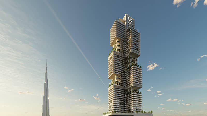 Жилой комплекс Society House с террасой, баром на крыше и четырьмя садами с панорамным видом на центр города, Downtown Dubai, Дубай, ОАЭ — фото 2