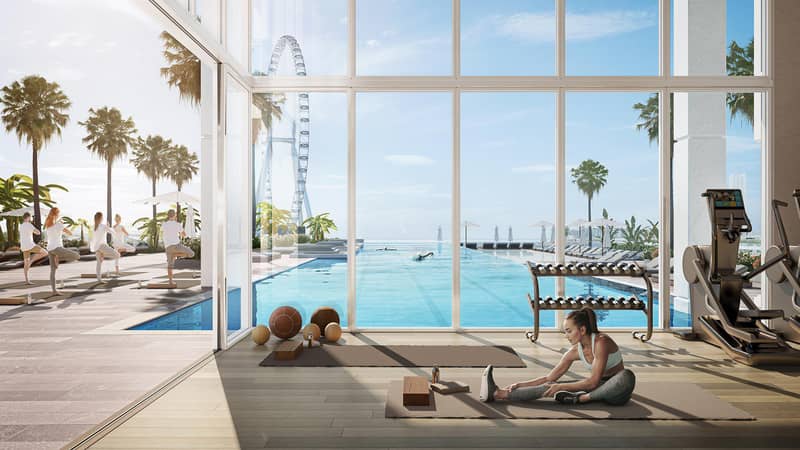 Четырёхкомнатная новая квартира в прибрежном комплексе премиум класса BlueWaters Bay с уникальным расположением, район JBR, Дубай, ОАЭ — фото 15