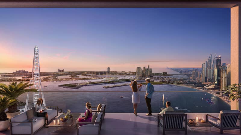 Четырёхкомнатная новая квартира в прибрежном комплексе премиум класса BlueWaters Bay с уникальным расположением, район JBR, Дубай, ОАЭ — фото 4