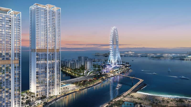 Четырёхкомнатная новая квартира в прибрежном комплексе премиум класса BlueWaters Bay с уникальным расположением, район JBR, Дубай, ОАЭ — фото 8