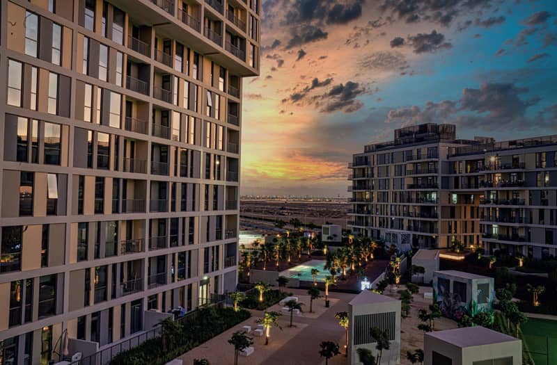 New residence Midtown Mesk with parks and swimming pools close to a metro station, Production City, Dubai, UAE — photo 2