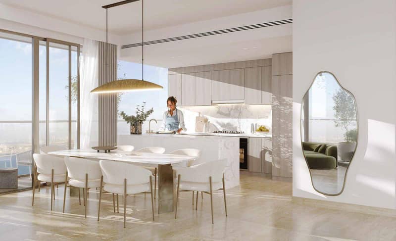 Новая высотная резиденция Mar Casa с пляжем, бассейнами и спа-центром, Maritime City, Дубай, ОАЭ — фото 5