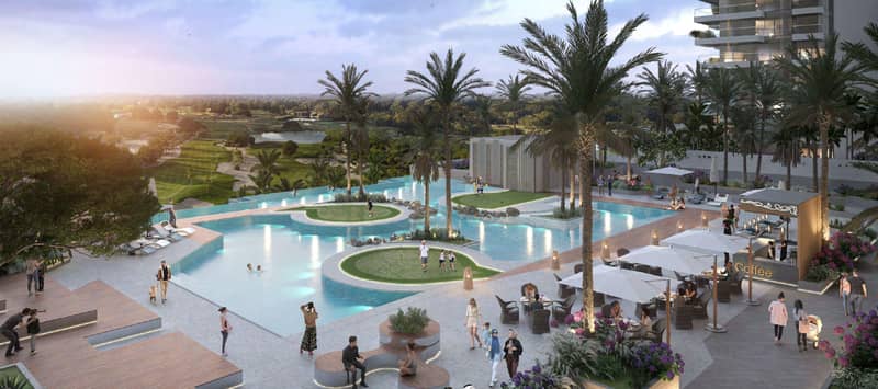 Golf Greens — new apartments in premium residential complex by DAMAC with the richest infrastructure in DAMAC Hills, Dubai — photo 8