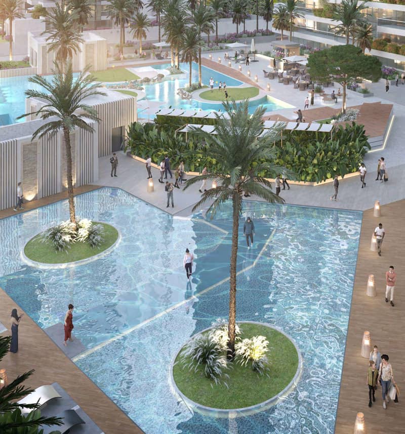 Golf Greens — new apartments in premium residential complex by DAMAC with the richest infrastructure in DAMAC Hills, Dubai — photo 7