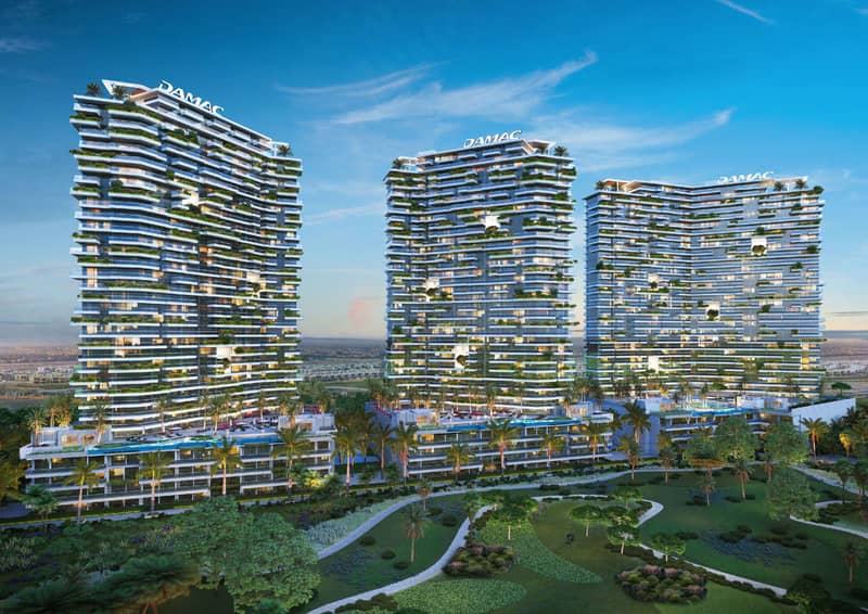 Golf Greens — new apartments in premium residential complex by DAMAC with the richest infrastructure in DAMAC Hills, Dubai — photo 2