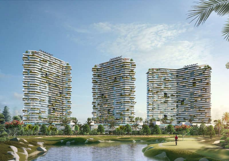 Golf Greens — new apartments in premium residential complex by DAMAC with the richest infrastructure in DAMAC Hills, Dubai — photo 2