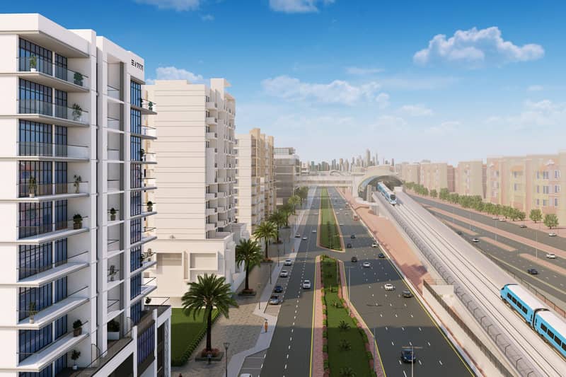 New residence Central with swimming pools and a lounge area near a highway and a metro station, Jebel Ali Village, Dubai, UAE — photo 4