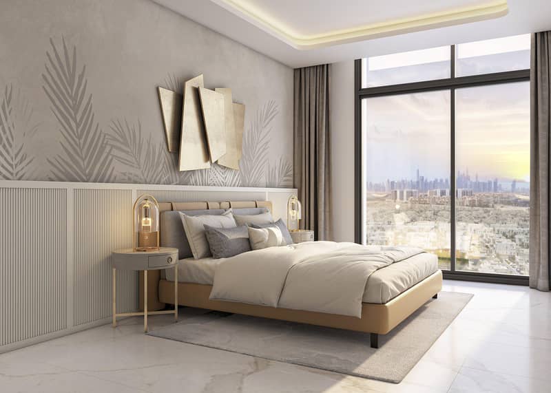 New residence Central with swimming pools and a lounge area near a highway and a metro station, Jebel Ali Village, Dubai, UAE — photo 10