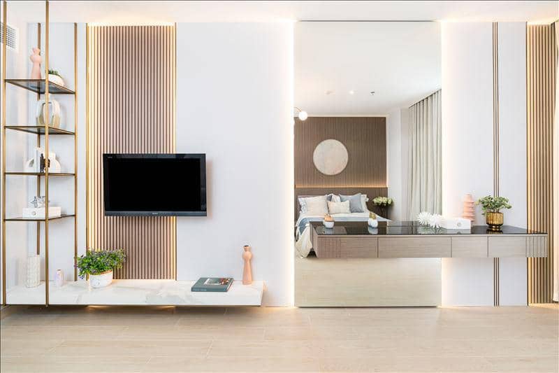 Новая резиденция Q Gardens Loft с бассейном и кинотеатром в районе JVC, в центре Дубая, ОАЭ — фото 2