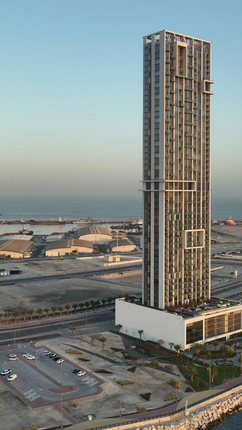 New beachfront residence Anwa Aria with a swimming pool and a panoramic view close to Jumeirah Beach, Maritime City, Dubai, UAE — photo 4