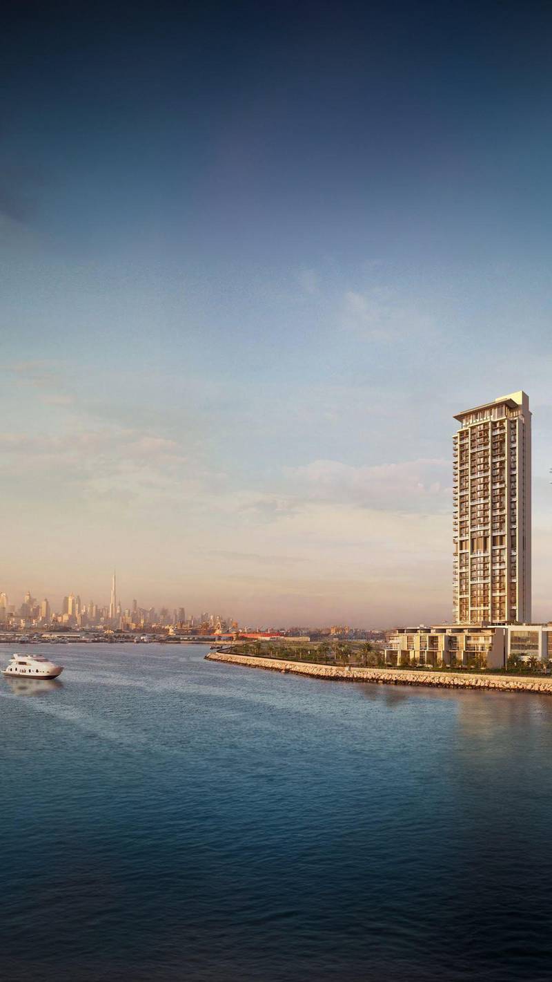New beachfront residence Anwa Aria with a swimming pool and a panoramic view close to Jumeirah Beach, Maritime City, Dubai, UAE — photo 2