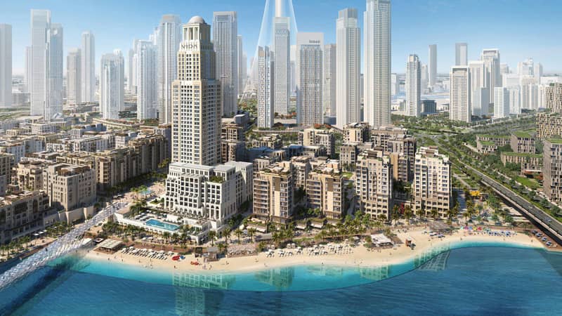 Высотная резиденция на пляже Vida Creek Beach с отелем и собственным пляжем, Dubai Creek Harbour, Дубай, ОАЭ — фото 7