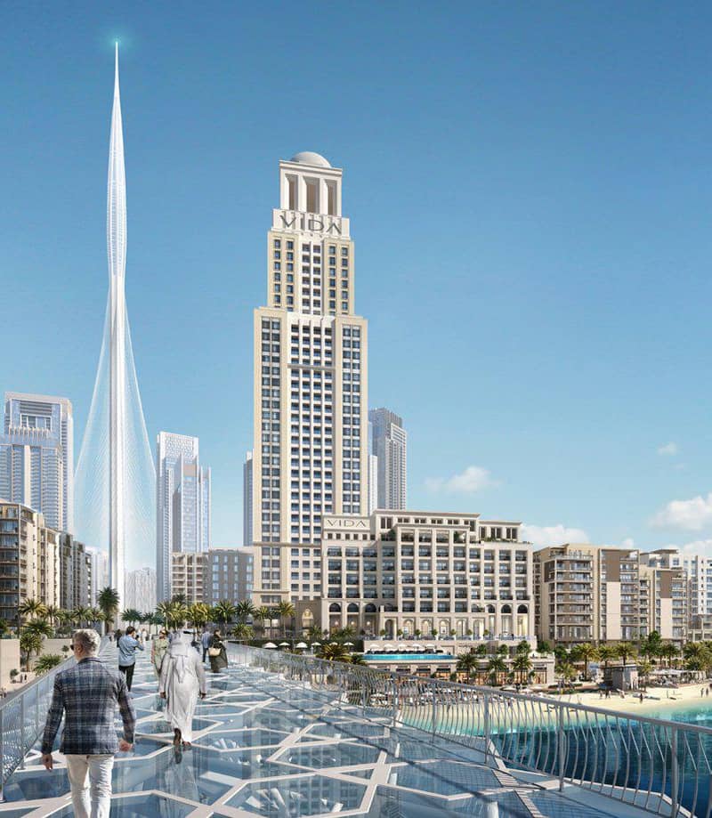 Высотная резиденция на пляже Vida Creek Beach с отелем и собственным пляжем, Dubai Creek Harbour, Дубай, ОАЭ — фото 5