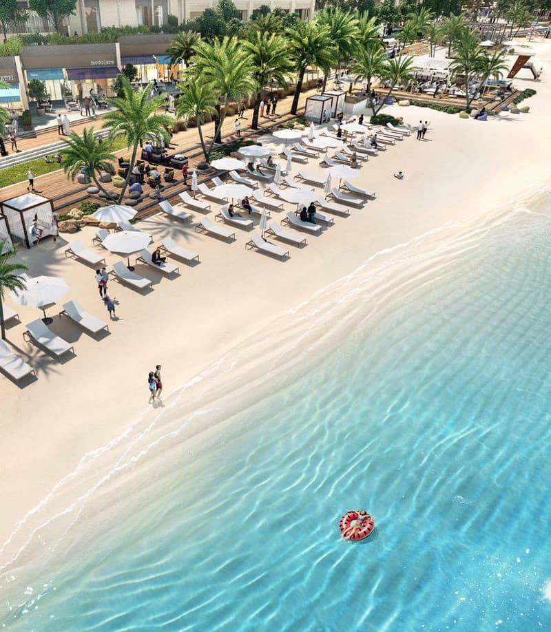 Высотная резиденция на пляже Vida Creek Beach с отелем и собственным пляжем, Dubai Creek Harbour, Дубай, ОАЭ — фото 6