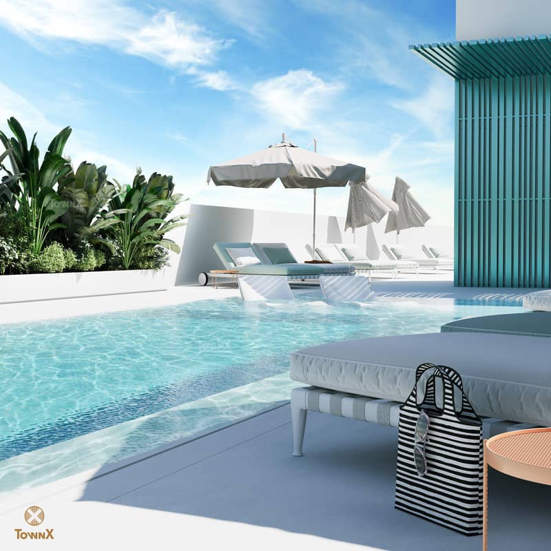 New residence Luma Park Views with swimming pools, lounge and co-working areas, JVC, Dubai, UAE — photo 11