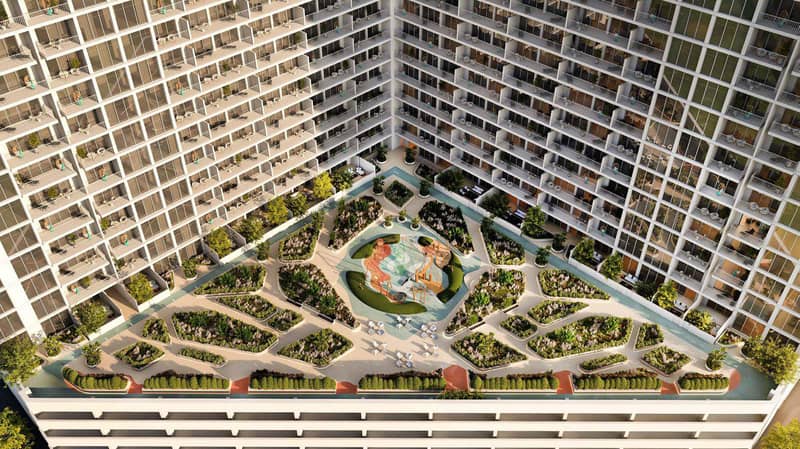 New residence Luma Park Views with swimming pools, lounge and co-working areas, JVC, Dubai, UAE — photo 7