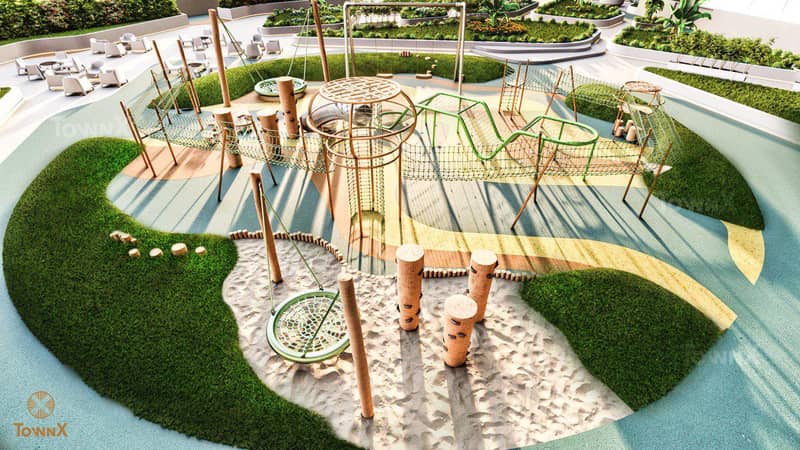 New residence Luma Park Views with swimming pools, lounge and co-working areas, JVC, Dubai, UAE — photo 8