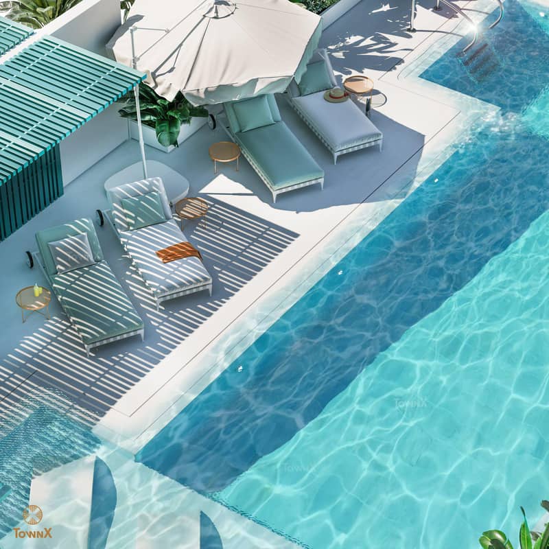 New residence Luma Park Views with swimming pools, lounge and co-working areas, JVC, Dubai, UAE — photo 12