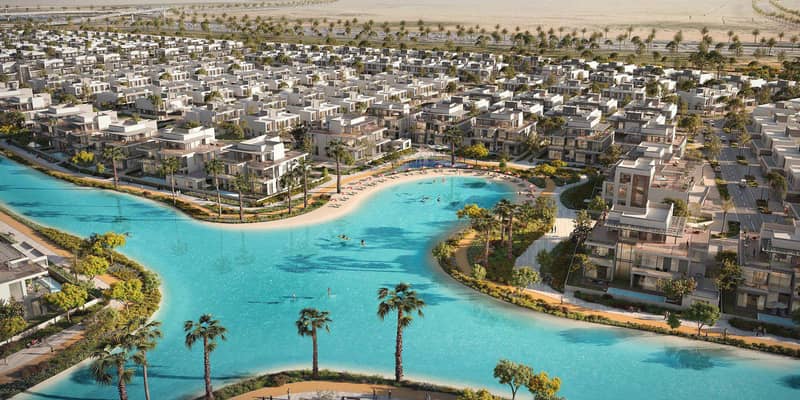 Новый комплекс вилл South Bay с лагунами, пляжами и торговым центром, Dubai South, ОАЭ — фото 18