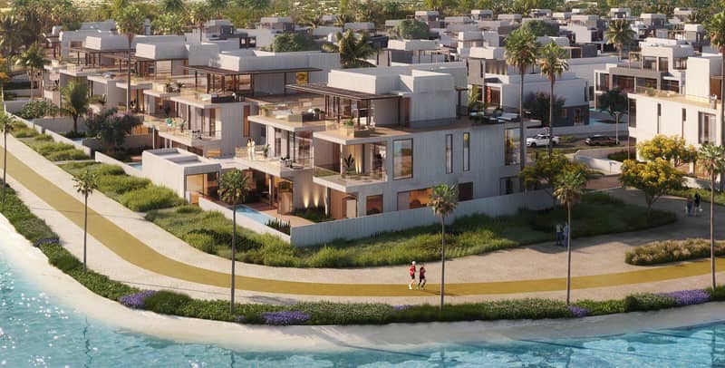 Новый комплекс вилл South Bay с лагунами, пляжами и торговым центром, Dubai South, ОАЭ — фото 13
