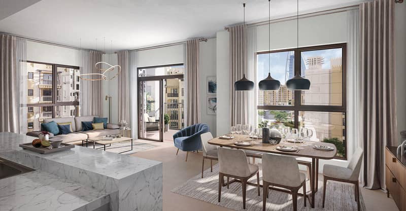 New premium residence Al Jazi with a swimming pool and roof-top terraces, Umm Suqeim, Dubai, UAE — photo 5