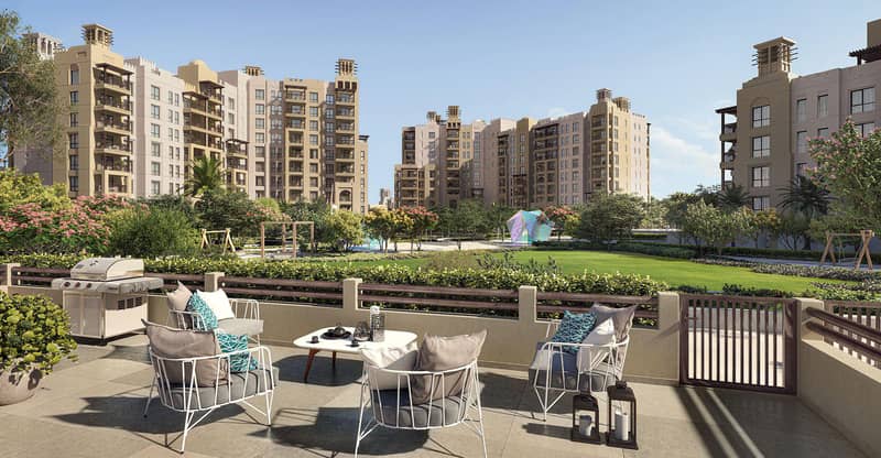 New premium residence Al Jazi with a swimming pool and roof-top terraces, Umm Suqeim, Dubai, UAE — photo 9