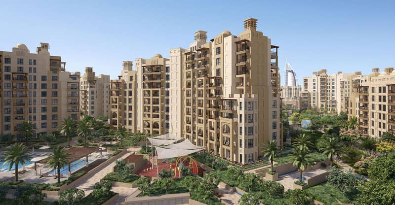 New premium residence Al Jazi with a swimming pool and roof-top terraces, Umm Suqeim, Dubai, UAE — photo 11
