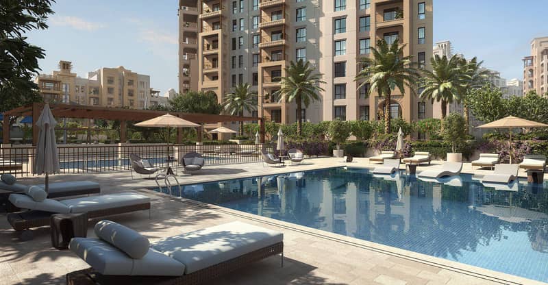 New premium residence Al Jazi with a swimming pool and roof-top terraces, Umm Suqeim, Dubai, UAE — photo 10