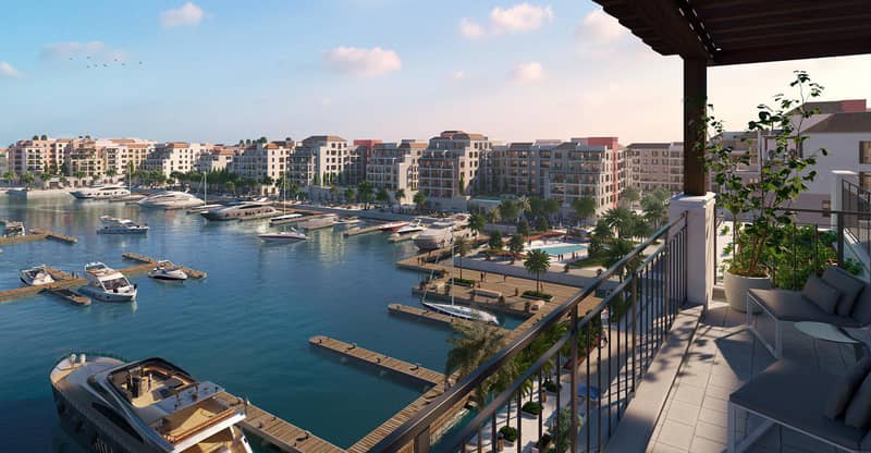 Элитная резиденция на берегу моря Port De La Mer Le Ciel с бассейнами, собственным пляжем и гаванью, Jumeirah 1, Дубай, ОАЭ — фото 12