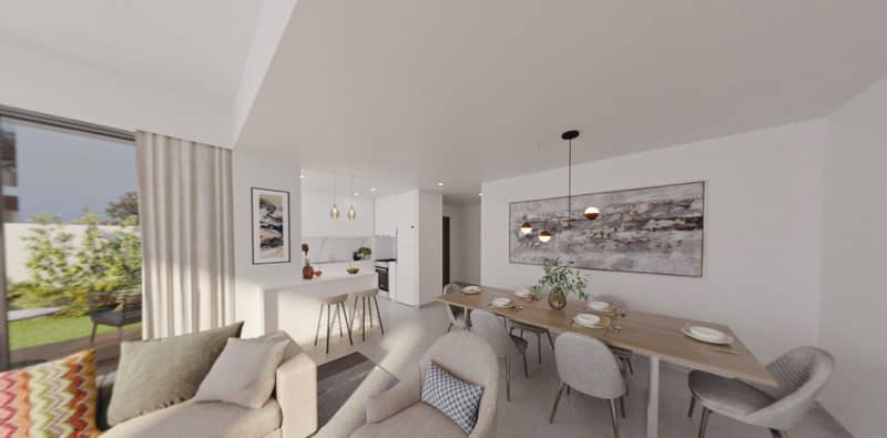 Закрытый комплекс таунхаусов Cherrywoods с бассейном, школами и ресторанами, Dubailand, Дубай, ОАЭ — фото 3