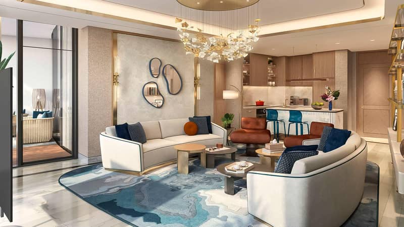 Harbour Lights — luxury high-rise waterfront residence by DAMAC with a private beach and a swimming pool in Dubai Maritime City — photo 2