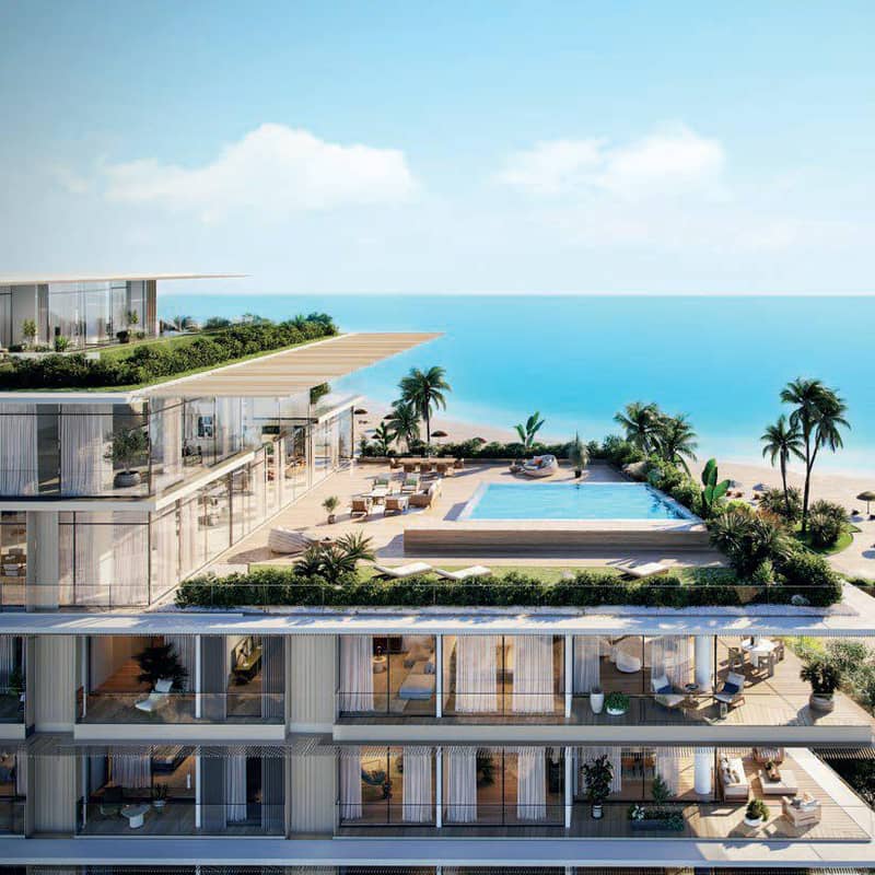 New Bay Residences with swimming pools, gardens and a cinema, Dubai Islands, UAE — photo 7