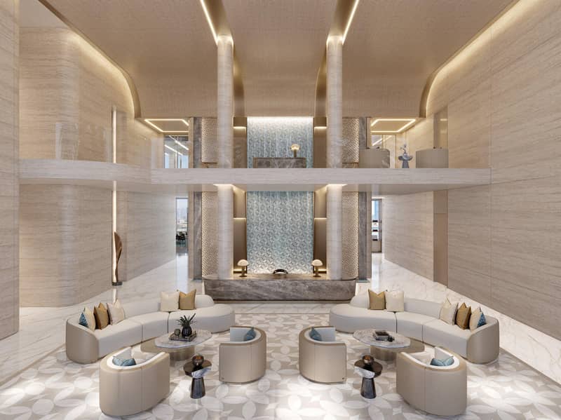 New luxury residence Casa Canal with a swimming pool, a spa center and around-the-clock security, Safa Park, Dubai, UAE — photo 22
