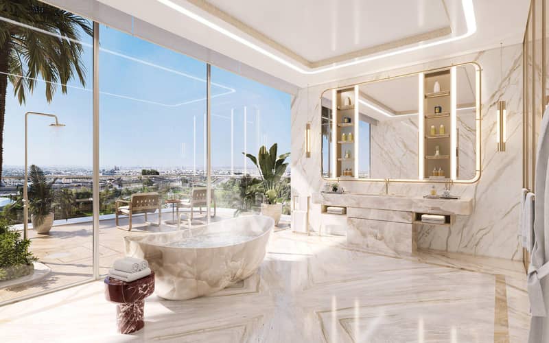 New luxury residence Casa Canal with a swimming pool, a spa center and around-the-clock security, Safa Park, Dubai, UAE — photo 20