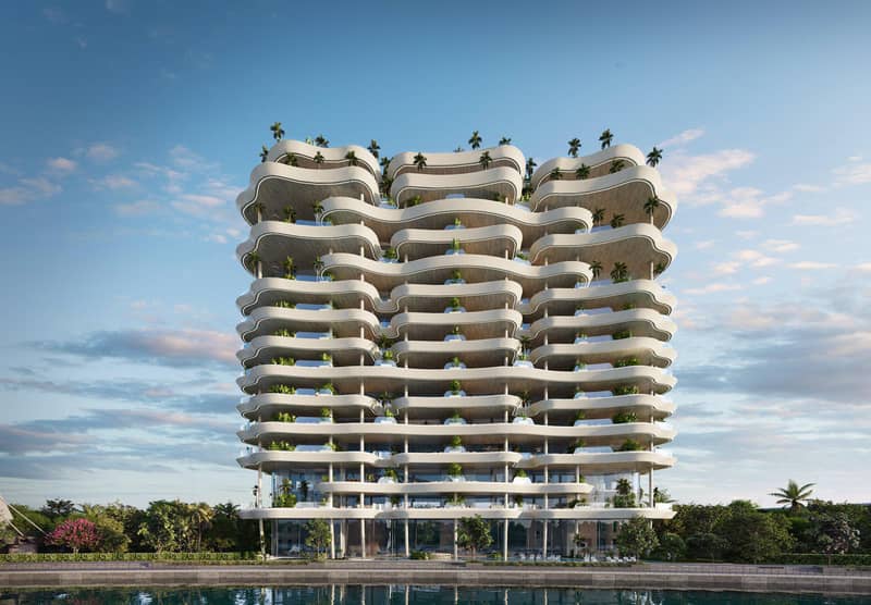 New luxury residence Casa Canal with a swimming pool, a spa center and around-the-clock security, Safa Park, Dubai, UAE — photo 3