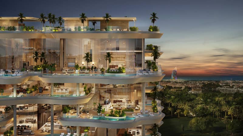 New luxury residence Casa Canal with a swimming pool, a spa center and around-the-clock security, Safa Park, Dubai, UAE — photo 6