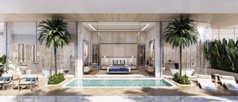 New luxury residence Casa Canal with a swimming pool, a spa center and around-the-clock security, Safa Park, Dubai, UAE — photo 11