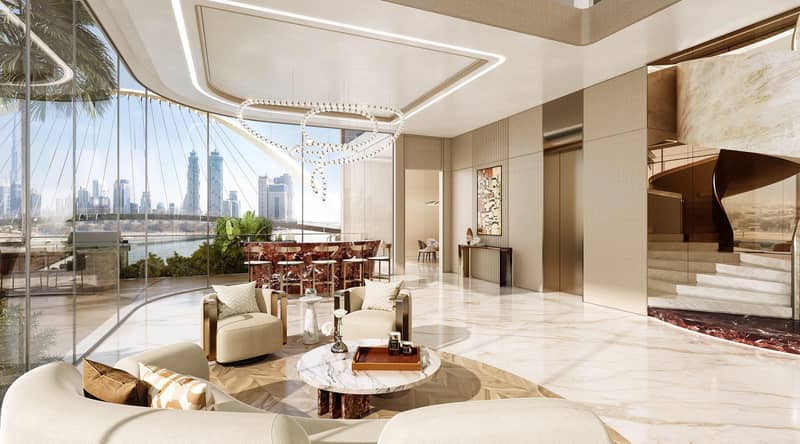 New luxury residence Casa Canal with a swimming pool, a spa center and around-the-clock security, Safa Park, Dubai, UAE — photo 14