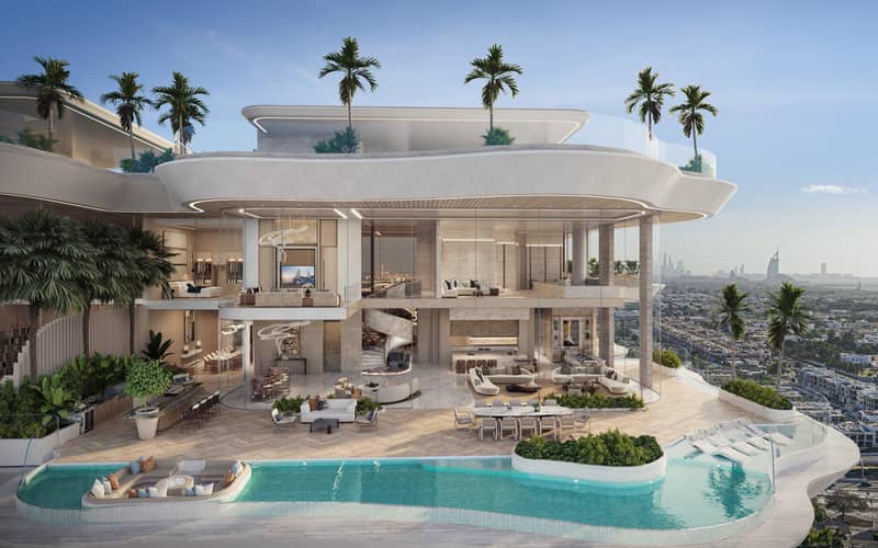 New luxury residence Casa Canal with a swimming pool, a spa center and around-the-clock security, Safa Park, Dubai, UAE — photo 8