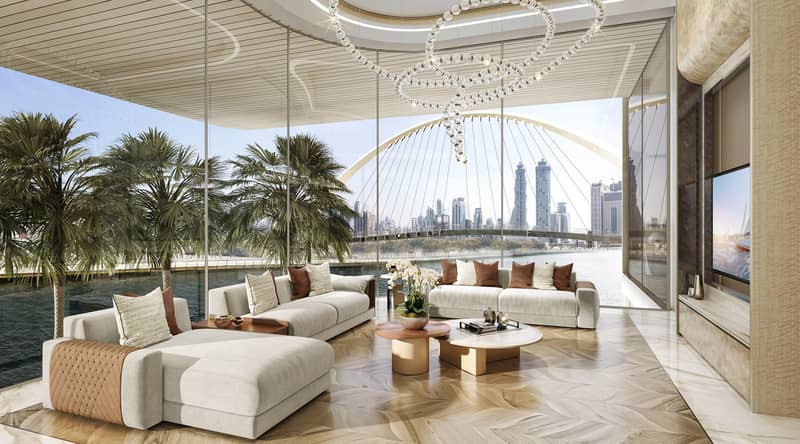 New luxury residence Casa Canal with a swimming pool, a spa center and around-the-clock security, Safa Park, Dubai, UAE — photo 13