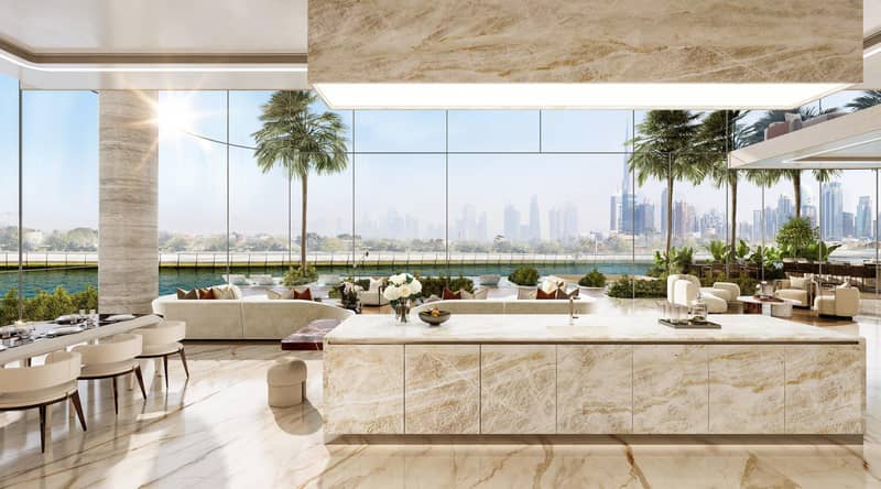 New luxury residence Casa Canal with a swimming pool, a spa center and around-the-clock security, Safa Park, Dubai, UAE — photo 16