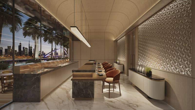 New luxury residence Casa Canal with a swimming pool, a spa center and around-the-clock security, Safa Park, Dubai, UAE — photo 25