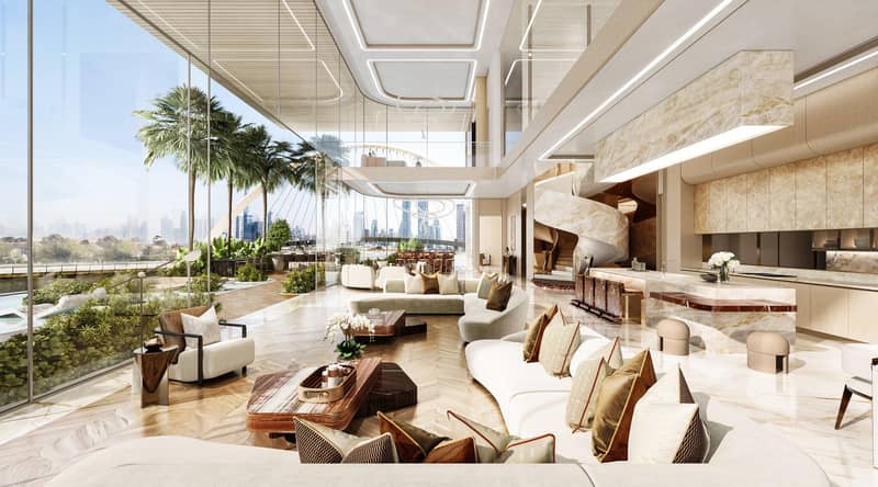 New luxury residence Casa Canal with a swimming pool, a spa center and around-the-clock security, Safa Park, Dubai, UAE — photo 15