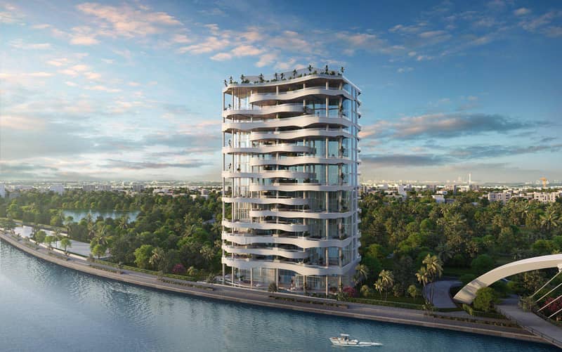 New residence One Canal with a swimming pool and a spa center, Canal Front, Dubai, UAE — photo 2