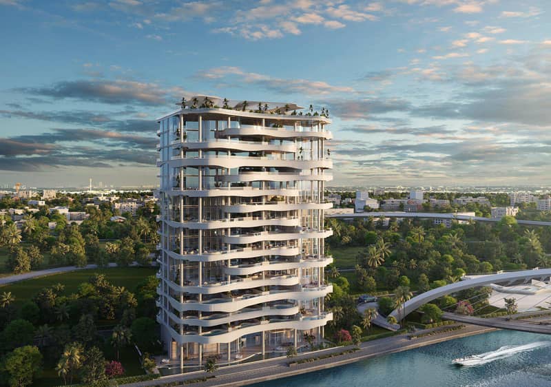 New residence One Canal with a swimming pool and a spa center, Canal Front, Dubai, UAE — photo 4
