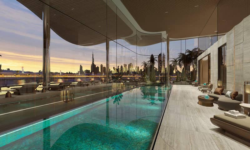 New residence One Canal with a swimming pool and a spa center, Canal Front, Dubai, UAE — photo 9