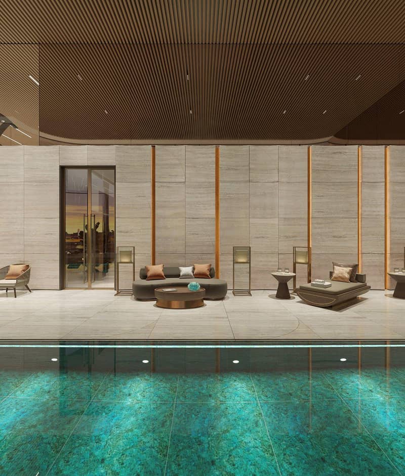 New residence One Canal with a swimming pool and a spa center, Canal Front, Dubai, UAE — photo 11